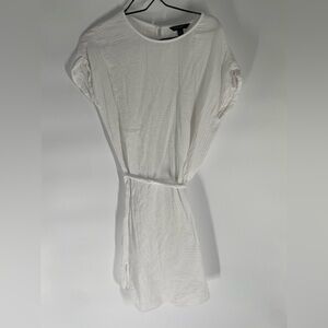 Banana Republic White Gauzy Dress